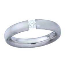 Ring solitär spannring gebraucht kaufen  Münster