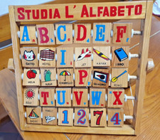 Studia alfabeto gioco usato  Certaldo