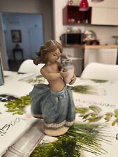 Lladro acquaiola azzurra usato  Cecina