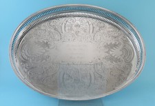 Tablett versilbert cavalier gebraucht kaufen  Lorsch