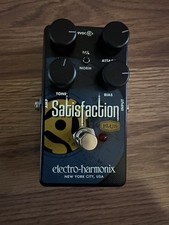 Novo Electro-Harmonix EHX Satisfaction Plus + Pedal de Efeitos de Guitarra Fuzz comprar usado  Enviando para Brazil
