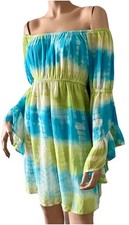 Vestido Entro forrado semi transparente sobreposição elástica cintura do ombro tamanho GG novo sem etiquetas, usado comprar usado  Enviando para Brazil
