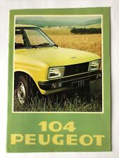 Peugeot 104 sales d'occasion  Expédié en Belgium