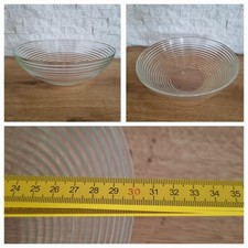 Glasschüssel riffel design gebraucht kaufen  Engelsbrand