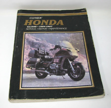 1984-1987 Honda Gold Wing Goldwing GL1200 GL 1200 CLYMER MANUAL DE REPARO M504 comprar usado  Enviando para Brazil