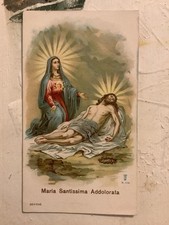 Santino cromolitografia santa usato  Prato