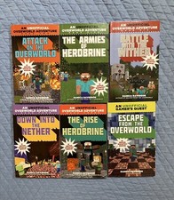 Lot minecraft books for sale  Gerber