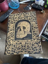 Livro de caveira celta 8x11” caixa de joias livro decorativo feito à mão. comprar usado  Enviando para Brazil