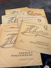 Zestaw LP – Chopin: Dzieła Wszystkie (8 płyt winylowych) na sprzedaż  PL