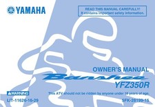 Yamaha owners manual for sale  Lexington