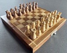 Chess set. wood for sale  AUCHTERARDER