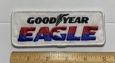 Goodyear Eagle Pneus Pneu Automático Vermelho Branco Azul Bordado 5" Distintivo Longo Patch comprar usado  Enviando para Brazil