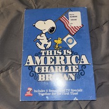 This Is America Charlie Brown (2-Disc DVD Set With Slipcover) Peanuts Snoopy comprar usado  Enviando para Brazil