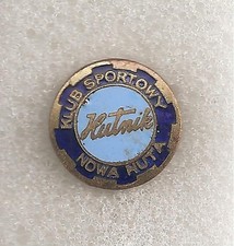 Pin Badge odznaka - POLAND - 5 - KS Hutnik Nowa Huta na sprzedaż  Wysyłka do Poland