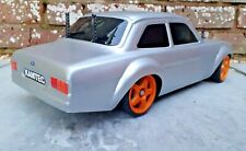 Carroceria Ford Escort Mark 1 ABS branco rally cross touring + decalques - Drift 1:10  comprar usado  Enviando para Brazil