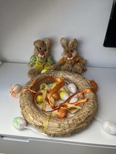 Sterdeko stroh hasenfiguren gebraucht kaufen  Wolfenbüttel