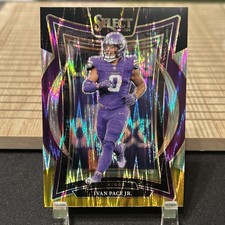 Usado, Panini Select 2024 - Concourse Ivan Pace Jr. #62 Red & Yellow Shock Prizm comprar usado  Enviando para Brazil