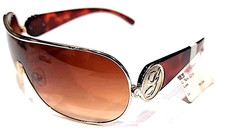 Óculos de sol Guess GU7024N dourado metal tartaruga marrom escudo 130 comprar usado  Enviando para Brazil