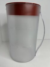 Jarro de plástico Mr. Coffee Iced Tea Pot Maker TM1 2 qt com tampa de ferrugem, usado comprar usado  Enviando para Brazil