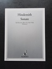Partition hindemith sontae d'occasion  Milly-sur-Thérain