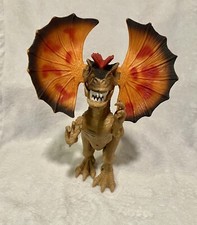 Jurassic Park Jurrasic World Dilophosaurus Raptor com luzes e sons TESTADO, usado comprar usado  Enviando para Brazil