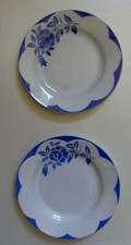 Assiettes plates décor d'occasion  France