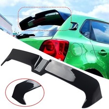 Spoiler traseiro preto asa lábio para VW POLO MK5 6R 6C Hatchback 2011-2018 OTG comprar usado  Enviando para Brazil