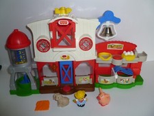 FISHER PRICE STODOŁA OPIEKA NAD ZWIERZĘTAMI GOSPODARSTWO MALI LUDZIE Z NIEKTÓRYMI FIGURKAMI na sprzedaż  Wysyłka do Poland