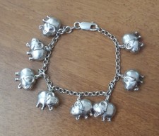 Bracciale portafortuna elefant usato  Italia