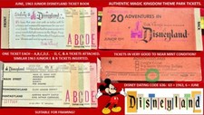 1963 disneyland junior d'occasion  Expédié en Belgium