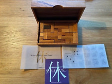 Woodland Woodland Drewniane puzzle, puzzle dla tüftlera, w drewnianym pudełku, Yasumi, NOWE na sprzedaż  Wysyłka do Poland