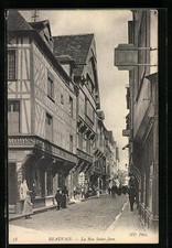 Cpa beauvais rue d'occasion  Expédié en France