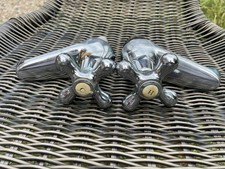 Traditional chrome taps for sale  CHESTERFIELD