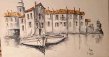 Usado, SAINT TROPEZ. Tableau de ARNO.  Années  60. comprar usado  Enviando para Brazil