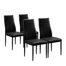 Juego sillas negra for sale  Denver