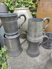 Pewter tankards majority for sale  PLYMOUTH