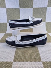 Sebago navy white for sale  NEWMARKET