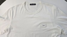 NOVA Camiseta Masculina Dolce & Gabbana Logotipo de Algodão IT (50) EUA (M~L) US$ 500, usado comprar usado  Enviando para Brazil