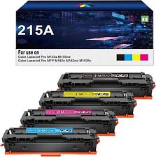 Usado, Cartuchos de toner 215a pacote com 4 - Substituição para cartuchos de toner HP 215A W2310A W comprar usado  Enviando para Brazil
