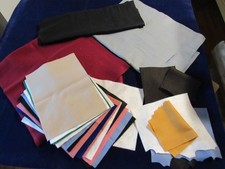 GRANDE LOTE Vintage FELTRO MACIO Feltro Vermelho 60x18" &15 9"x12" Quadrados & Preto 30x18" ++ M23, usado comprar usado  Enviando para Brazil