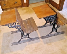cast old wood desk school for sale cast old wood desk school for sale North Tonawanda