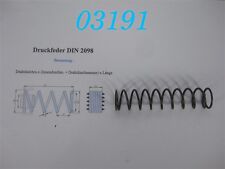 Druckfeder din 2098 gebraucht kaufen  Mehrstetten