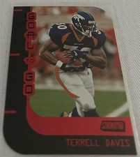 Usado, 2000 Stadium Club Football Terrell Davis Denver Broncos Goal To Go Red #G6 comprar usado Usado, 2000 Stadium Club Football Terrell Davis Denver Broncos Goal To Go Red #G6 comprar usado  Enviando para Brazil