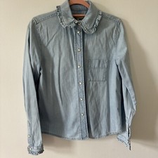 Denim frill ladies for sale  BECKENHAM