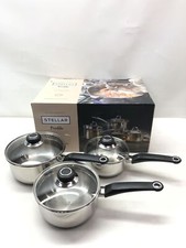 Morphy Richards 970003 Equip 3-częściowy zestaw patelni - stal nierdzewna Morphy Richard, używany na sprzedaż  PL