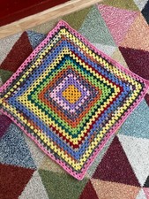 Handmade crochet blanket for sale  READING
