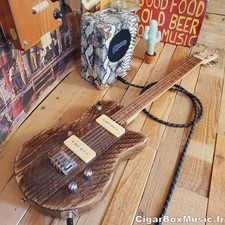 Cigar box guitare d'occasion  Saint-Girons