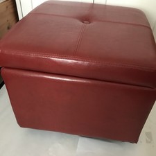 Real leather red for sale  DAGENHAM