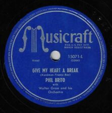 Usado, Phil Brito 78 Give My Heart A Break / Come Back To Sorrento SH1A comprar usado  Enviando para Brazil