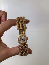 Relógio de corda de bambu Pilgrim hidden Peekaboo tom dourado não testado, usado comprar usado Relógio de corda de bambu Pilgrim hidden Peekaboo tom dourado não testado, usado comprar usado  Enviando para Brazil